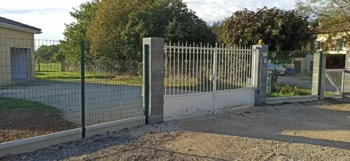 Installation d'une Clôture et d'un Portail Motorisé à Bouloc, Toulouse, MP Services