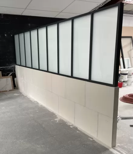 Installation d'une Verrière à Balma, Toulouse, MP Services